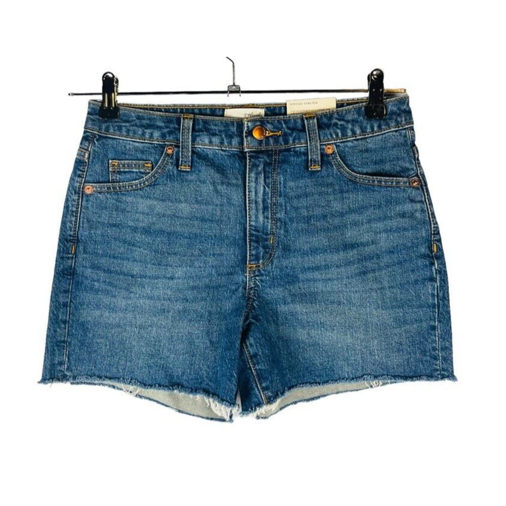 New Universal Thread Womans Sz 2/26 Shorts‎ Vintage Stretch Blue Comfort NWT